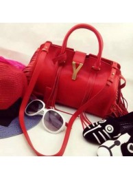 YSL Fringed bag 40992 red JH08354xs19