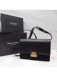 Yves saint Laurent Classic Monogramme Flap Bag Calf leather 482044 black JH08190jn49