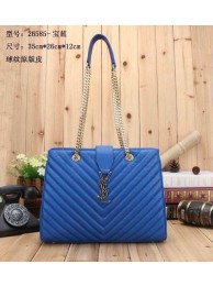 Yves Saint Laurent hot style shoulder bag 26585 royal blue JH08379cP55