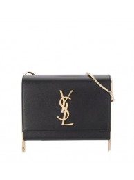Yves Saint Laurent Kate mini Original leather Shoulder Bag Y593122 Black JH07788yN38