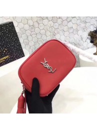Yves Saint Laurent Original Calf leather mini Shoulder Bag 5804 red JH08206uZ84